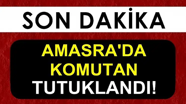 Amasra'da tutuklu sayısı 8'e yükseldi