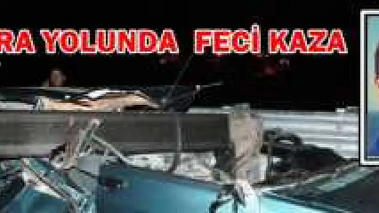 Amasra Yolunda Feci Kaza: 1 Ölü 3 Yaralı