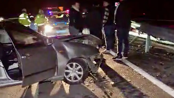 Amasra yolunda kaza, yaralılar var