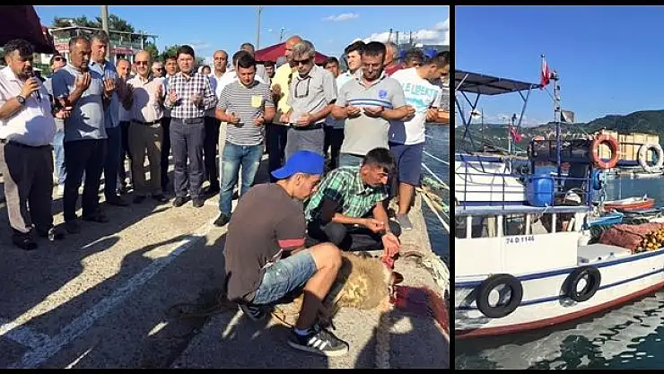 Amasralı balıkçılar Vira Bismillah dedi