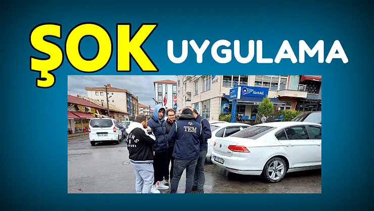 Asayiş ve trafikten şok uygulama