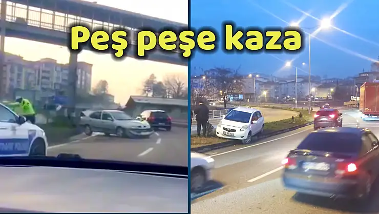 Aynı bölgede iki ayrı kaza