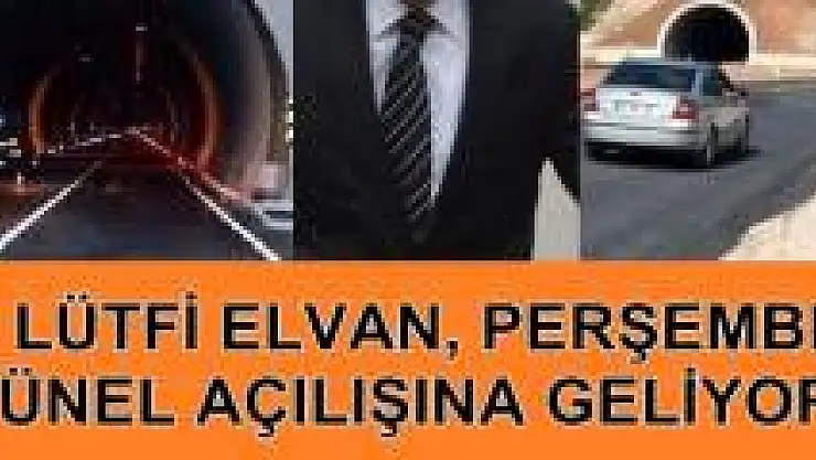 Bakan Lütfi Elvan Bartın'a Geliyor