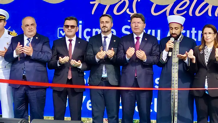 Bakan Tunç açılış töreninde