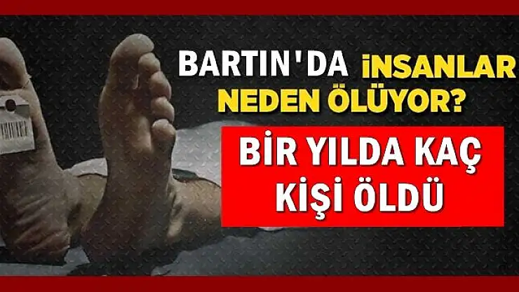 Bakın en çok neden ölüyoruz
