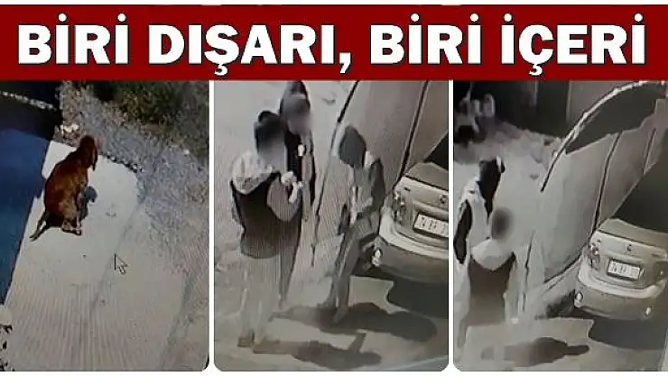 Bakın ne yaparken yakalandılar!
