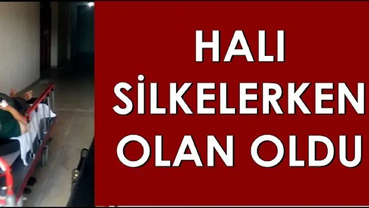 Balkondan düşen kadın yaralandı 