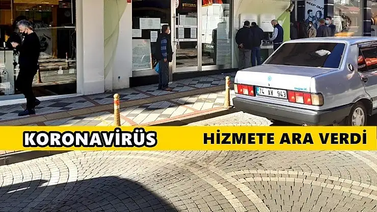 Bankaya gidenler kapıdan döndü