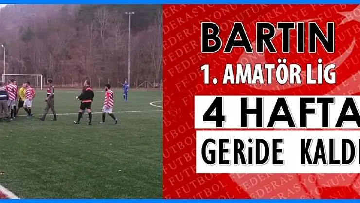 Bartın 1. Amatör ligde neler oluyor?