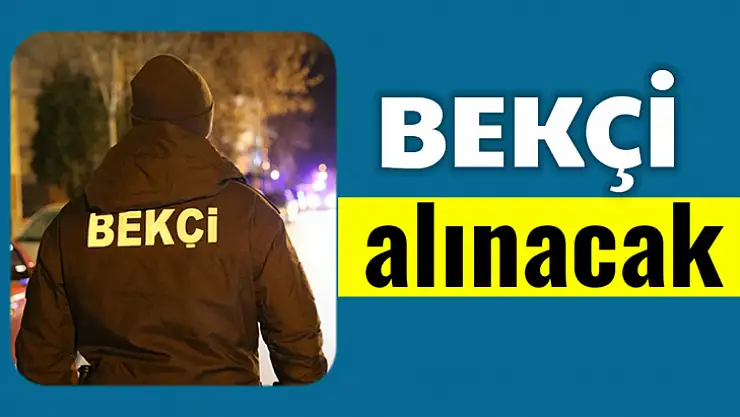 Bartın'a kaç bekçi alınacak?