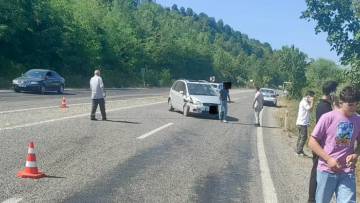 Bartın Abdipaşa yolunda kaza