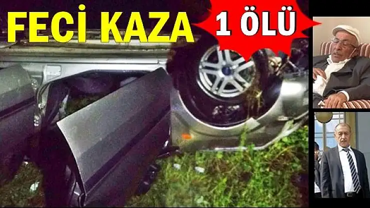 Bartın Çaycuma yolunda ölümlü kaza