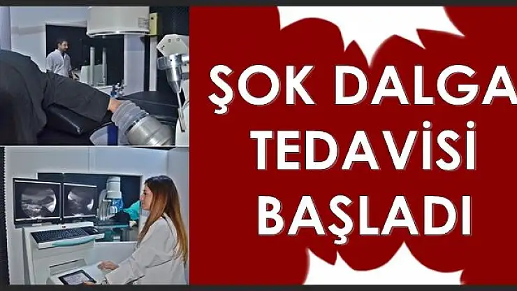 Bartın'da  Şok Dalga Tedavisi (ESWT) Başladı