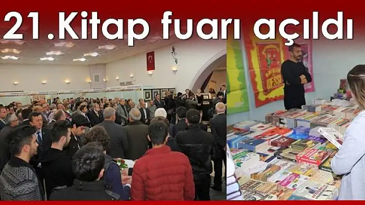 Bartın'da 21. kitap fuarı açıldı 