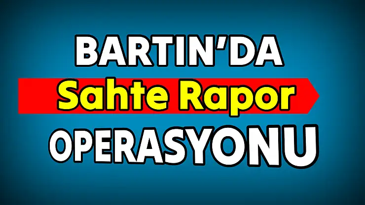 Bartın'da 21 kişi gözaltına alındı