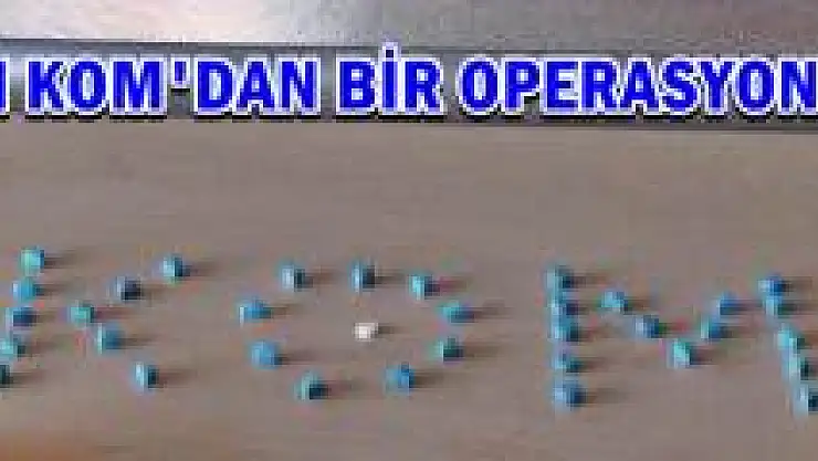 Bartın'da 35 Adet Ecstasy Hap Ele Geçirildi 