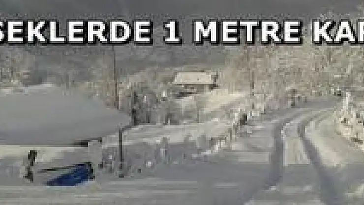 Bartın'da 59 köy yolu ulaşıma kapalı 