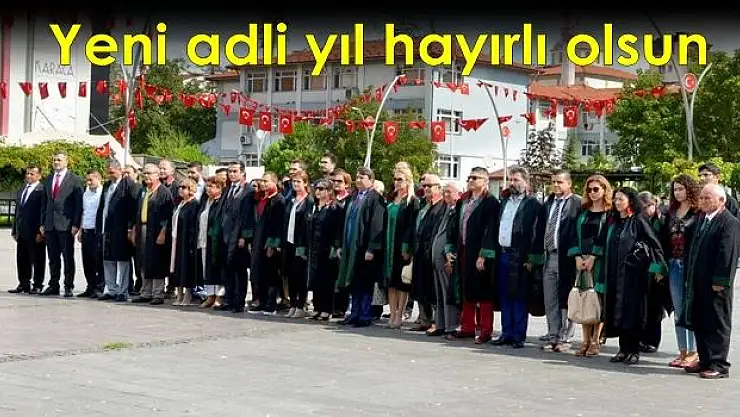 Bartın'da adli yıl açılış töreni düzenlendi