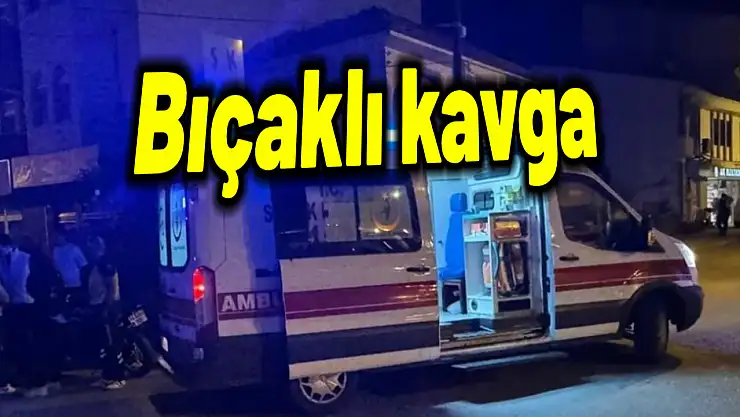 Bartın'da bıçaklı kavga çıktı