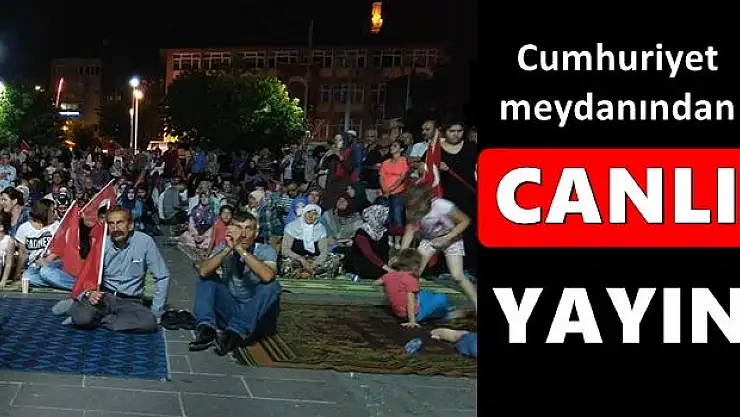 Bartın'da demokrasi nöbeti dördüncü gününde