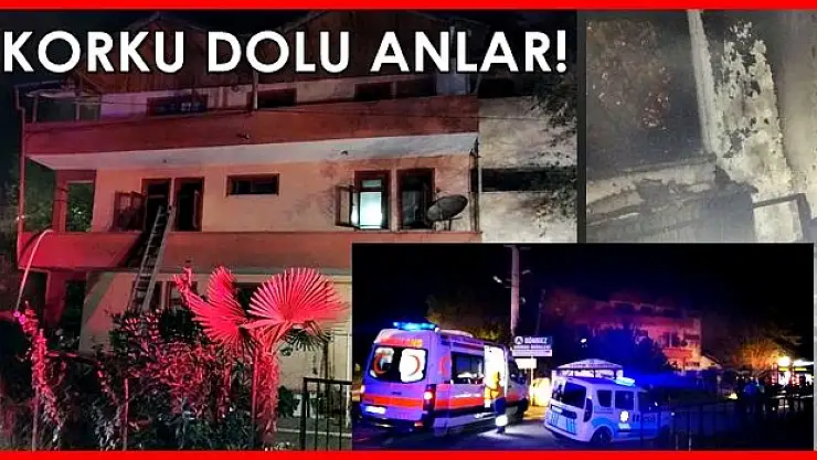  Bartın'da gece yarısı yangın! 
