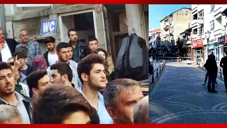 Bartın'da gergin anlar!