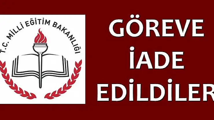 Bartın'da göreve iade edilen öğretmenler