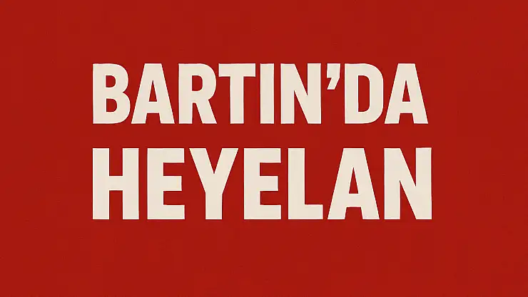 Bartın'da heyelan