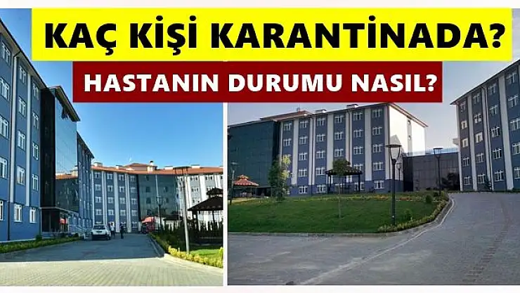 Bartın'da karantina altında olanlar açıklandı