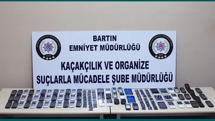 Bartın'da klonlanmış kaçak telefon operasyonu