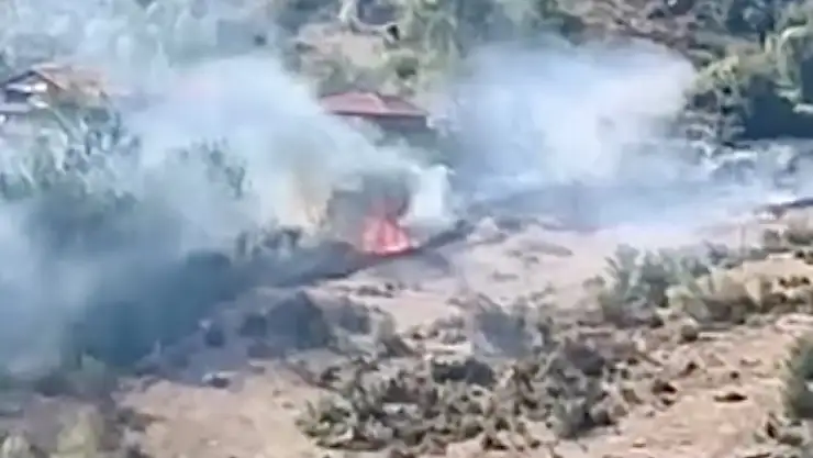 Bartın'da korkutan yangın ihbarı