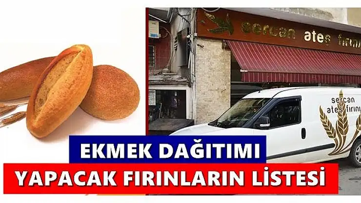 Bartın'da nöbetçi fırınların listesi