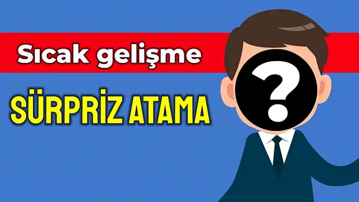 Bartın'da sürpriz atama kararı