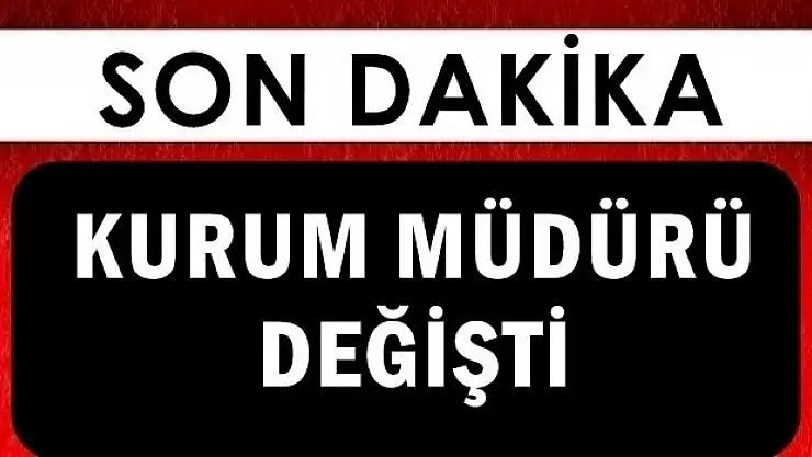 Bartın'da sürpriz değişiklik