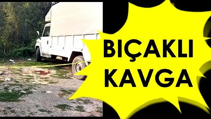 Bartın'da tartışma kanlı bitti, 1 yaralı