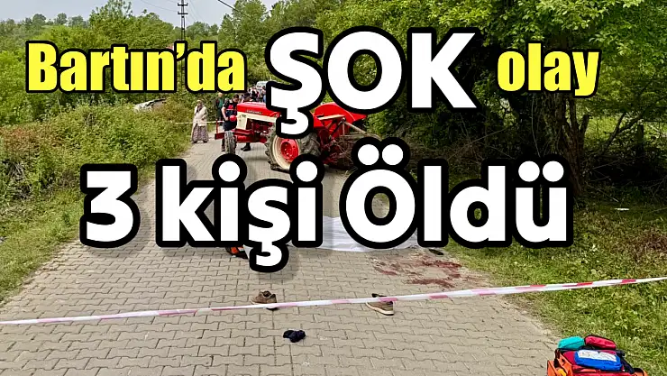 Bartın'da Tüfekli Dehşet: 3 Ölü