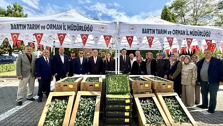 Bartın'da üretime destek