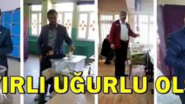 Bartın'da vatandaşlar sandıklara akın etti