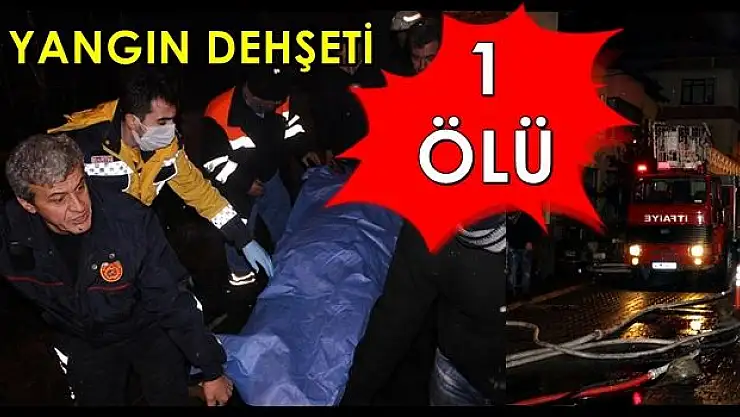 Bartın'da yangın dehşeti, 1 ölü