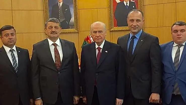 Bartın heyetinden Devlet Bahçeli'ye ziyaret