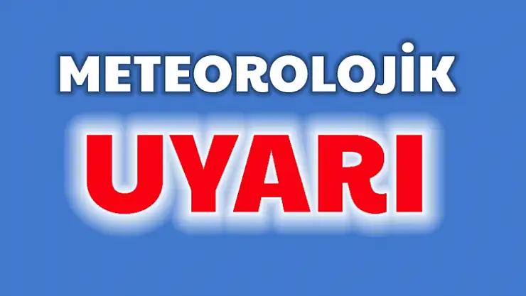 Bartın için meteorolojik uyarı