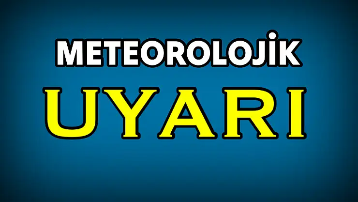 Bartın için meteorolojik uyarı