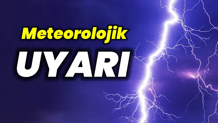 Bartın için meteorolojik uyarı