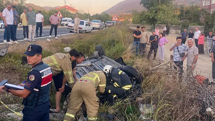 Bartın Kurtköy'de Feci Kaza