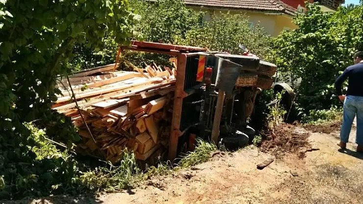 Bartın Kurucaşile yolunda kaza