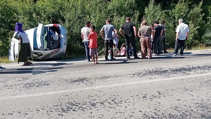 Bartın Safranbolu yolunda kaza