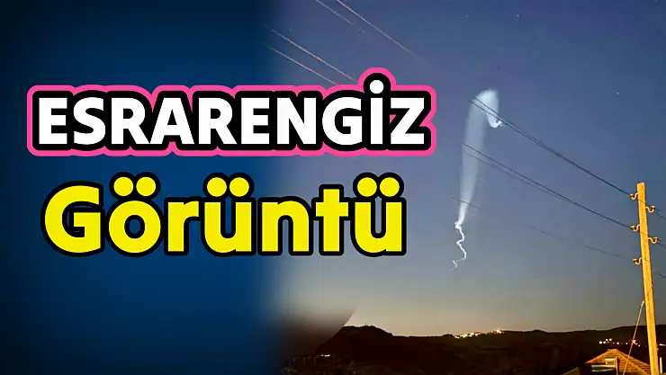 Bartın Semalarında  Gizemli Işık