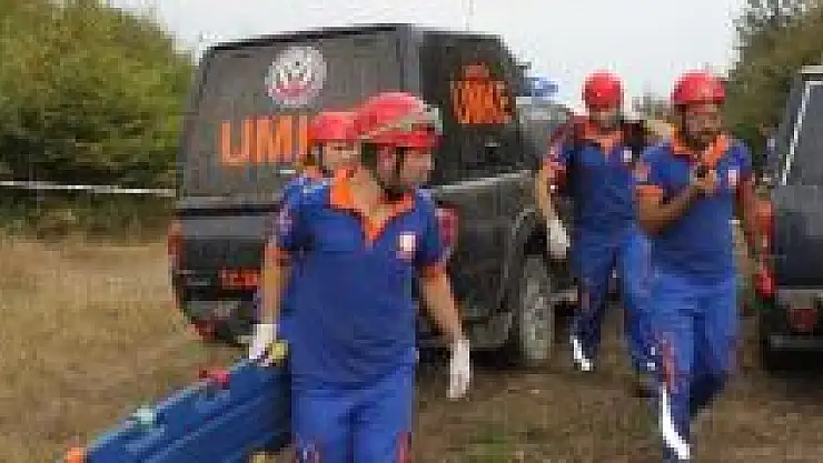 Bartın UMKE ekibi tatbikat kampına katıldı