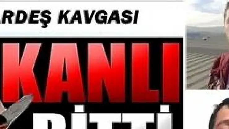 Bartınlı kardeşlerin kavgası kanlı bitti