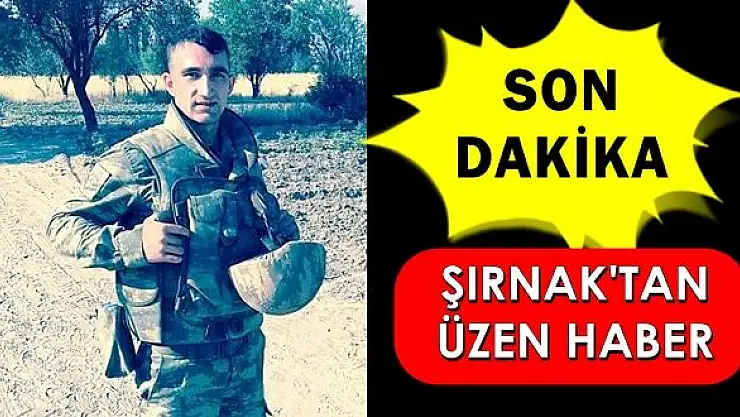 Bartınlı Uzman Çavuştan üzücü haber